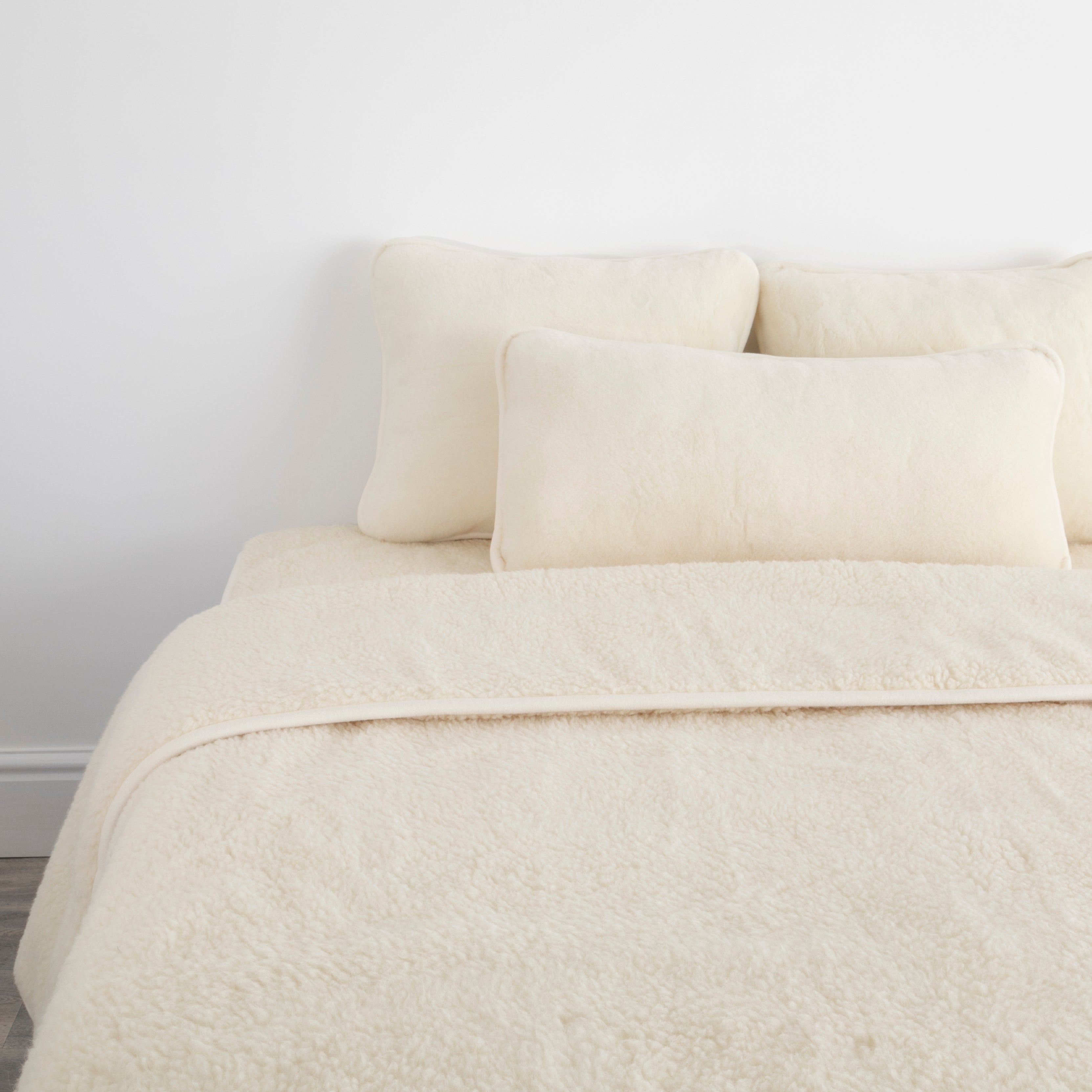 Merino Wool Quilt - Natural Shade